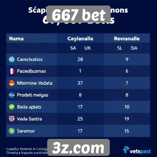 Comparação entre 667 bet e concorrentes