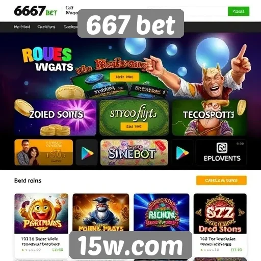 Novidades e recursos do site de jogos 667 bet